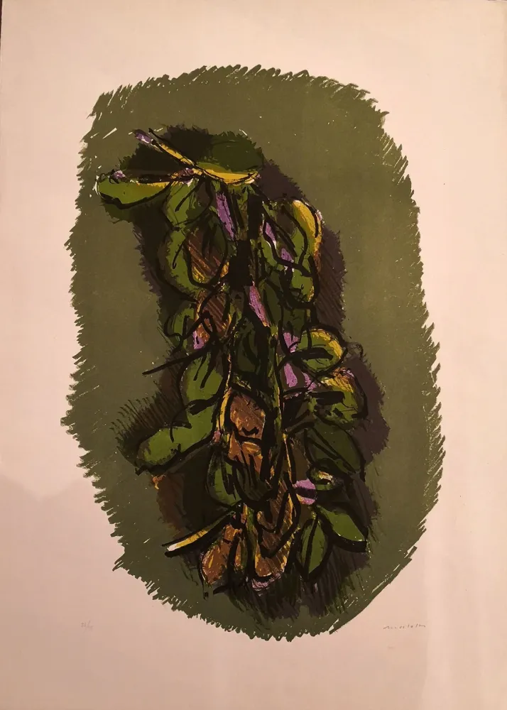 Lithografie Morlotti - Foglie