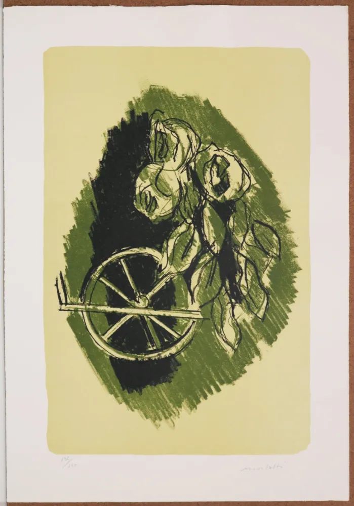 Lithografie Morlotti - Quin