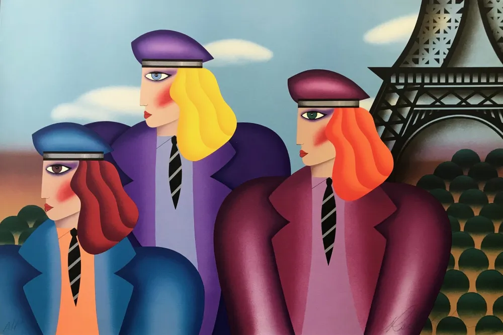 Lithografie Morris - PARIS RAGE