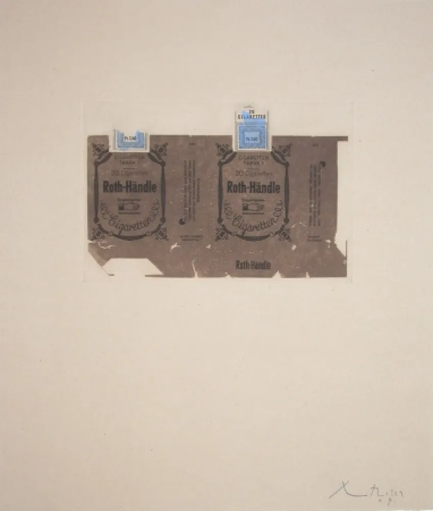 Aquatint Motherwell - Roth-Handle II [Brown]