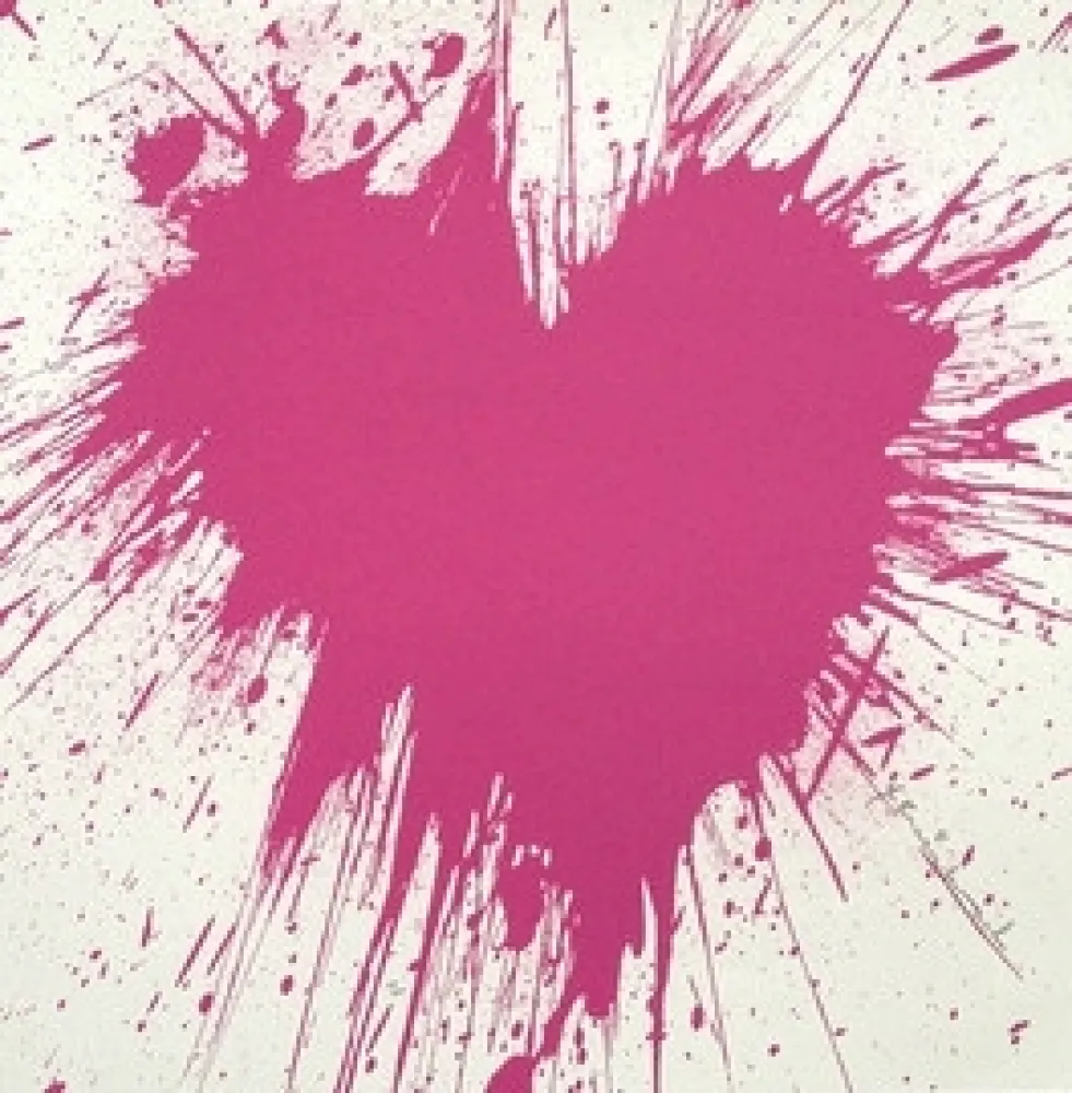 Zeefdruk Mr. Brainwash - Love Splash