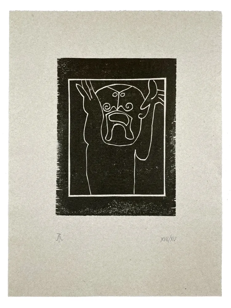 Houtsnede Müller - CRIEUR