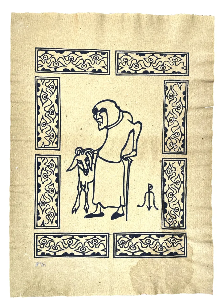 Houtsnede Müller - EAENH