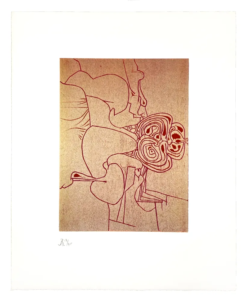 Houtsnede Müller - LIGNES MALIGNES - TOMATE