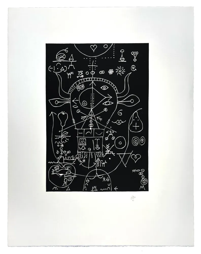 Houtsnede Müller - SALVE TORO