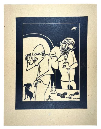 Houtsnede Müller - SIGIA