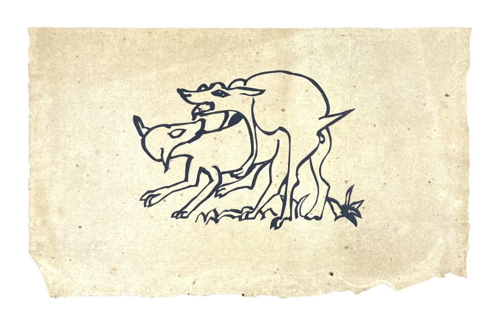 Houtsnede Müller - SKILIA VIII