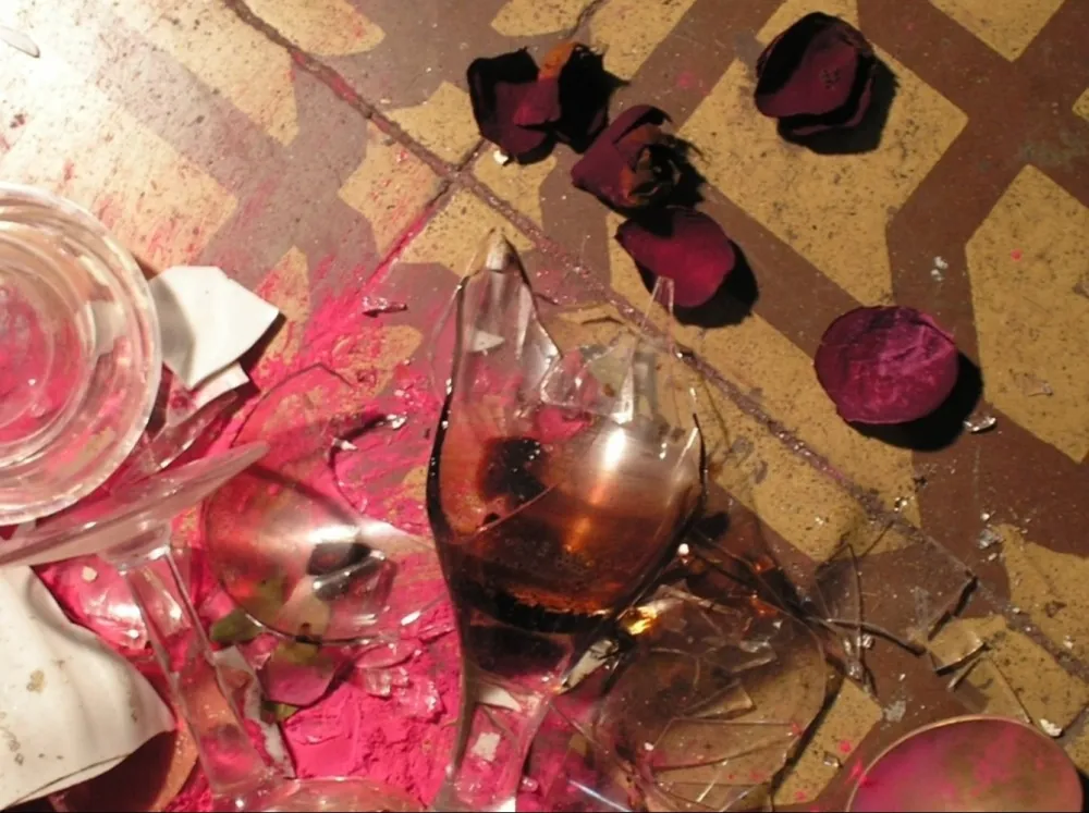 Zeefdruk Muñoz - Bodegons trencats 2