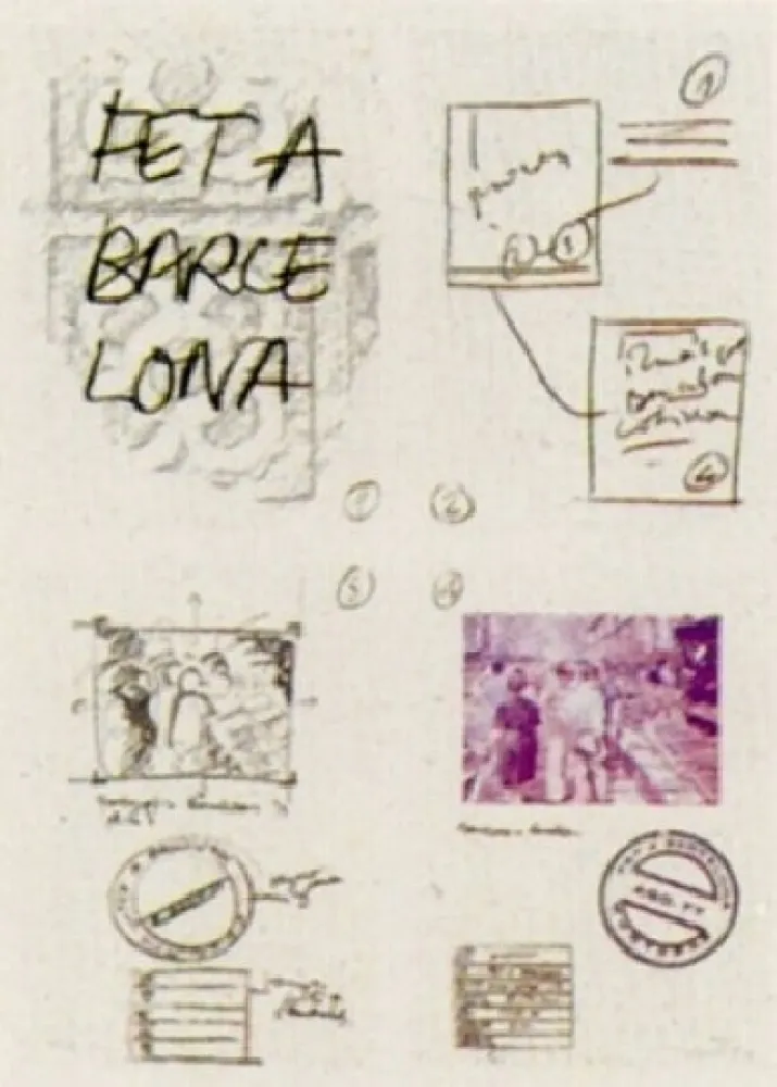 Lithografie Muntadas - Fet a Barcelona