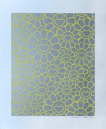 Zeefdruk Murakami - July Night