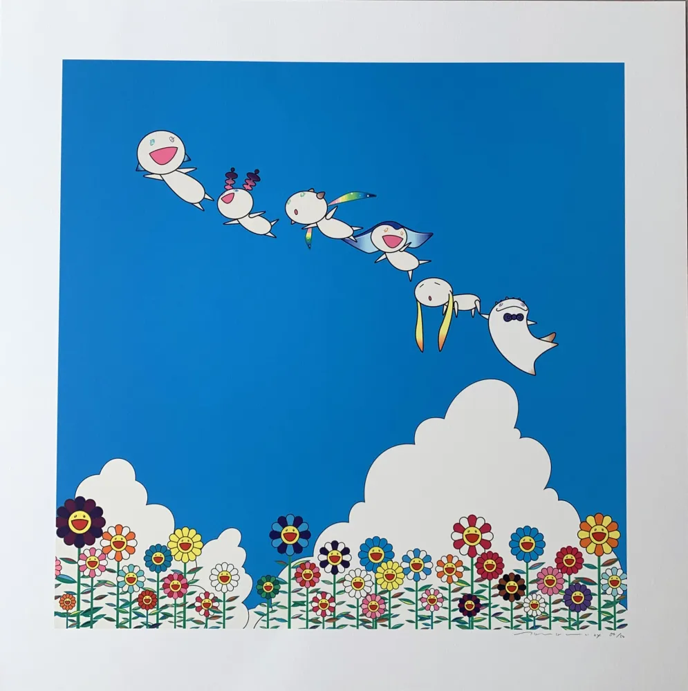 Lithografie Murakami - Planet 66 : Summer Vacation