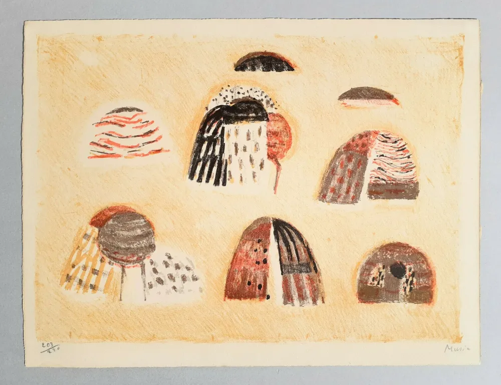 Lithografie Music - Terre dalmate