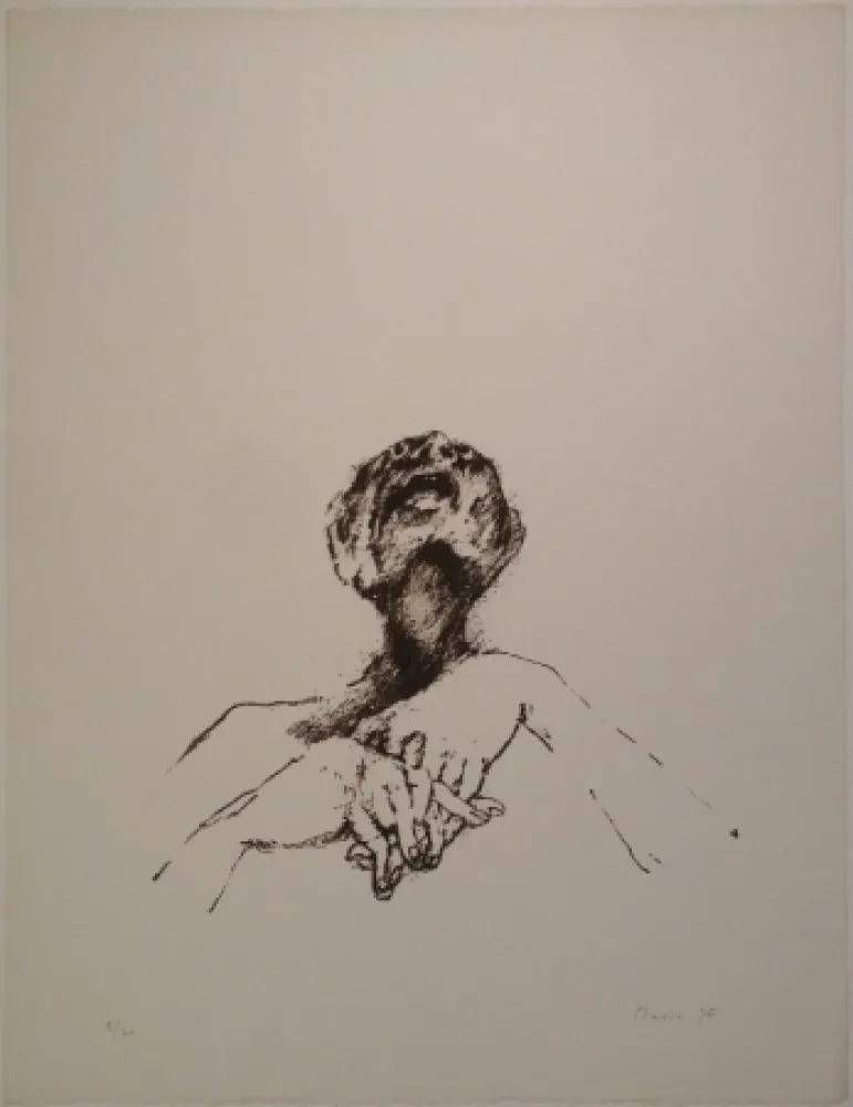 Lithografie Music - Wir sind nicht die Letzten / Nous ne sommes pas le derniers