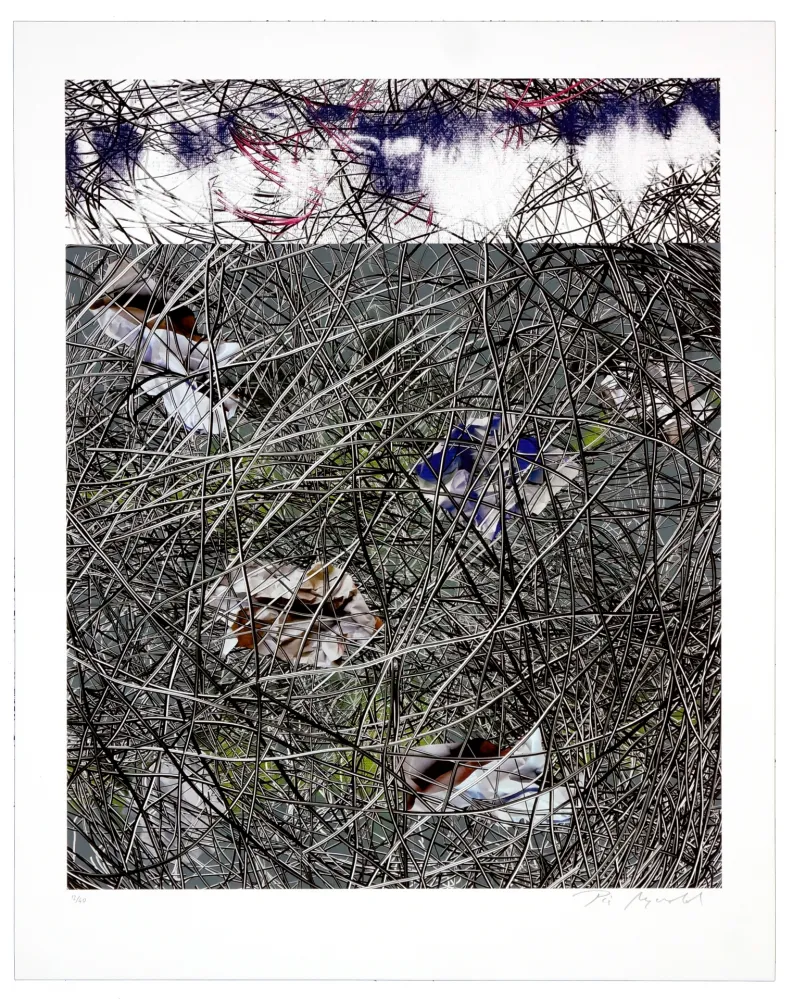 Lithografie Myrvold - Winter Clouds II