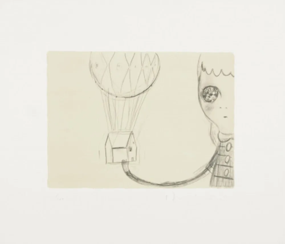 Lithografie Nara - Omaha