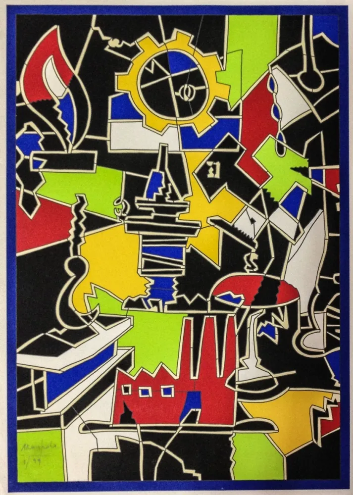 Zeefdruk Nespolo - TAVOLA SINOTTICA