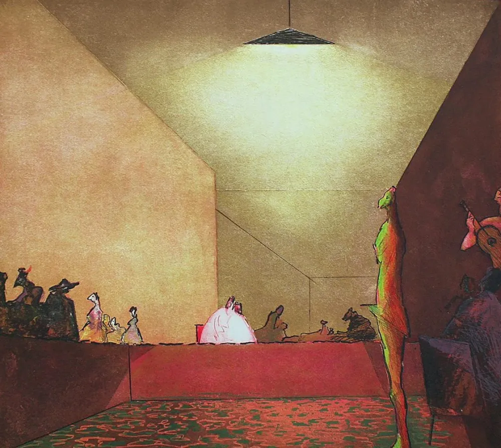 Ets En Aquatint Nieuwenhuys - L'ultima cena