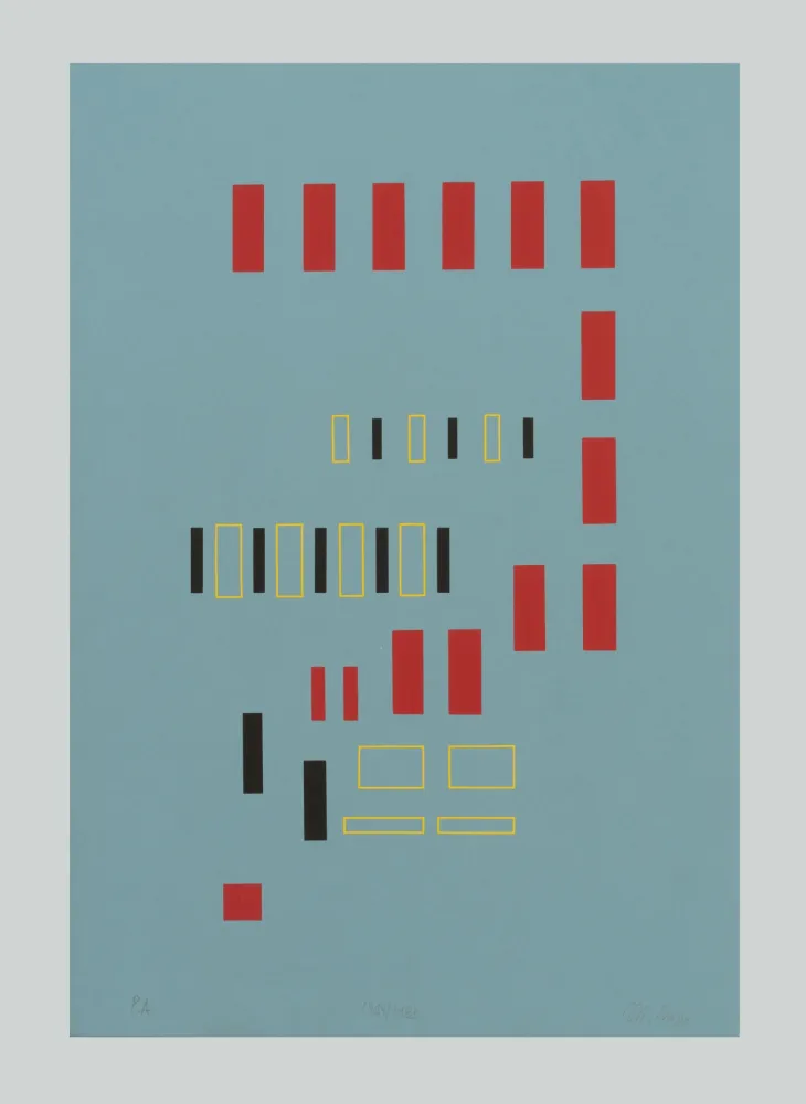 Zeefdruk Nigro - Composizione