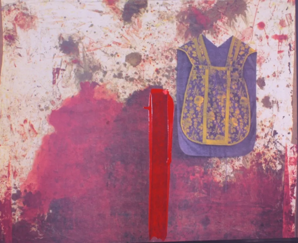 Lithografie Nitsch - ... DALLA CARTELLA UBERMALTE