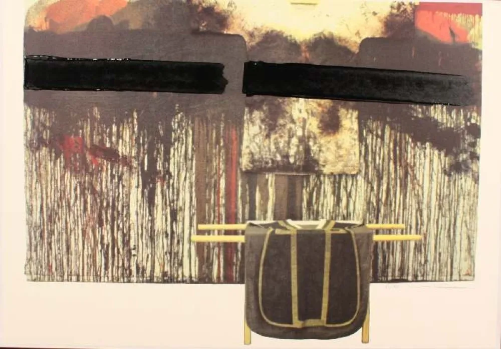 Lithografie Nitsch - SENZA TITOLO