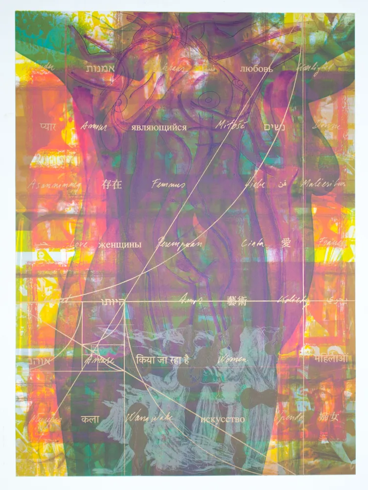 Lithografie Nørgaard - La femme IV