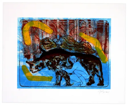 Lithografie Nørgaard - La paix I