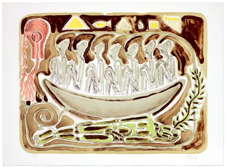 Lithografie Nørgaard - Un voyage sans destination