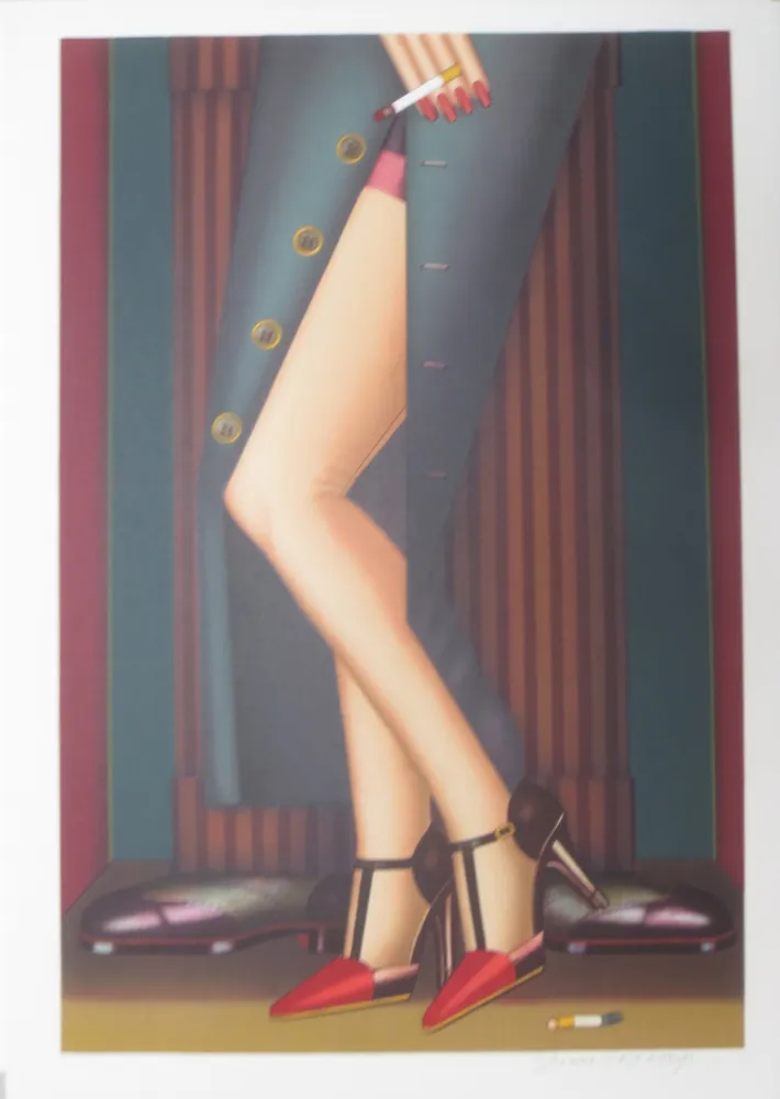 Lithografie Okshteyn - Legs