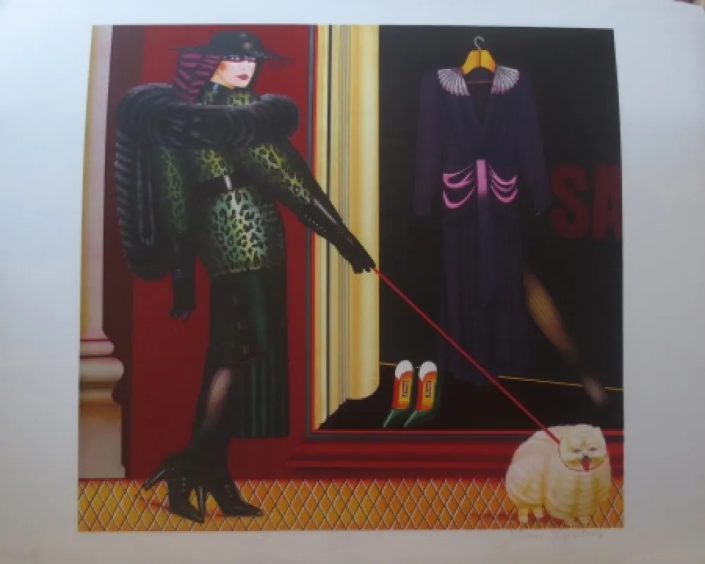 Lithografie Okshteyn - Sale