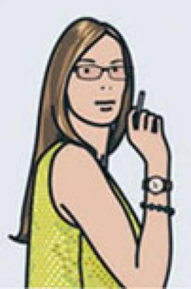 Zeefdruk Opie - Ruth Smoking 2