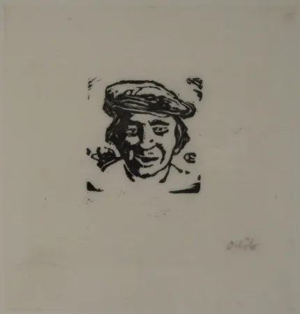 Houtsnede Orlik - Kleiner Kopf