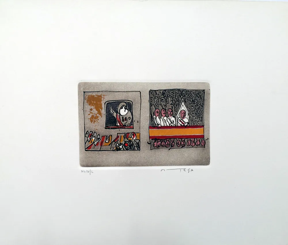 Ets En Aquatint Ortega - Dittatura