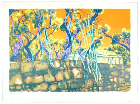 Lithografie Orzelek - Wishing Trees