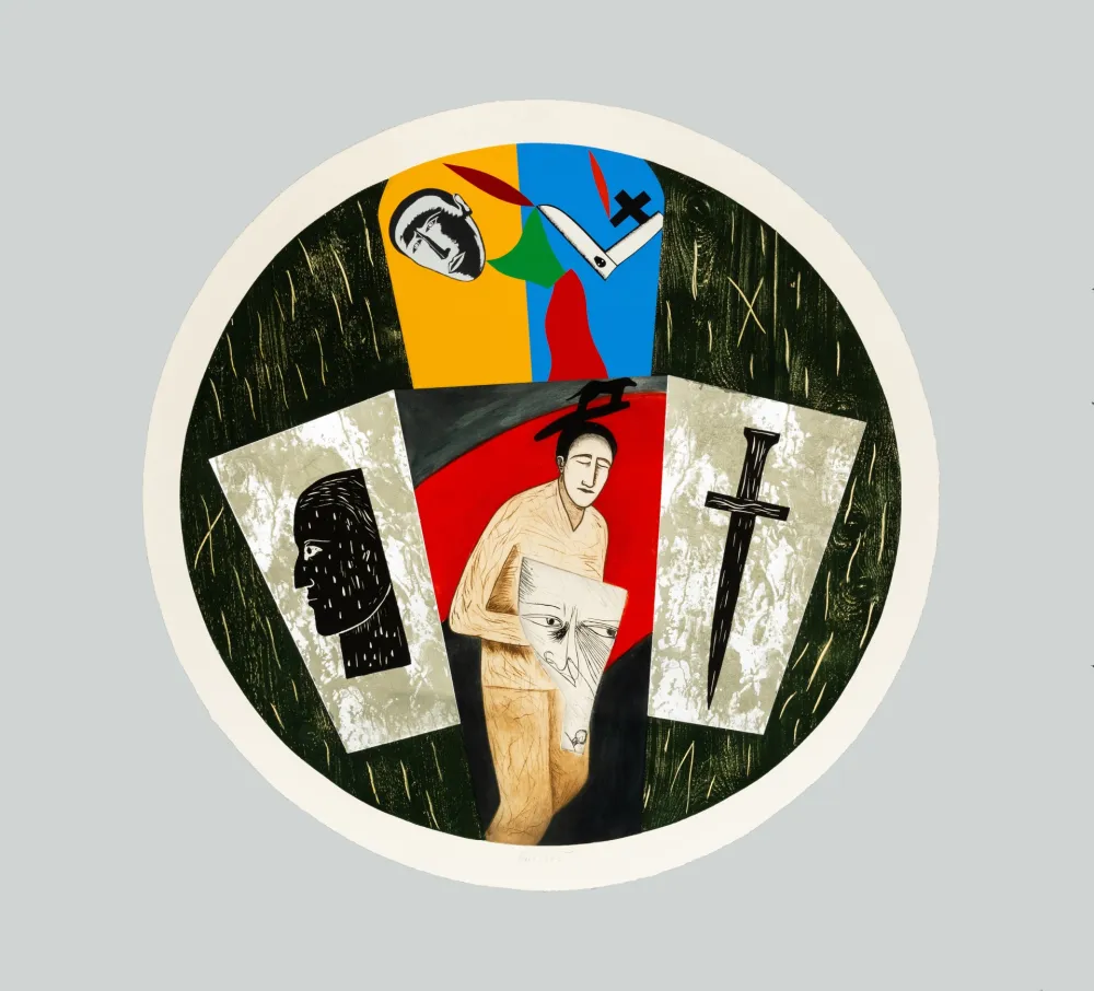 Ets En Aquatint Paladino - America