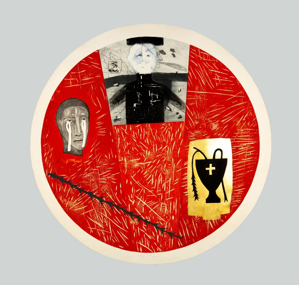 Ets En Aquatint Paladino - Asia