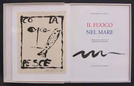 Geïllustreerd Boek Paladino - Il fuoco nel mare