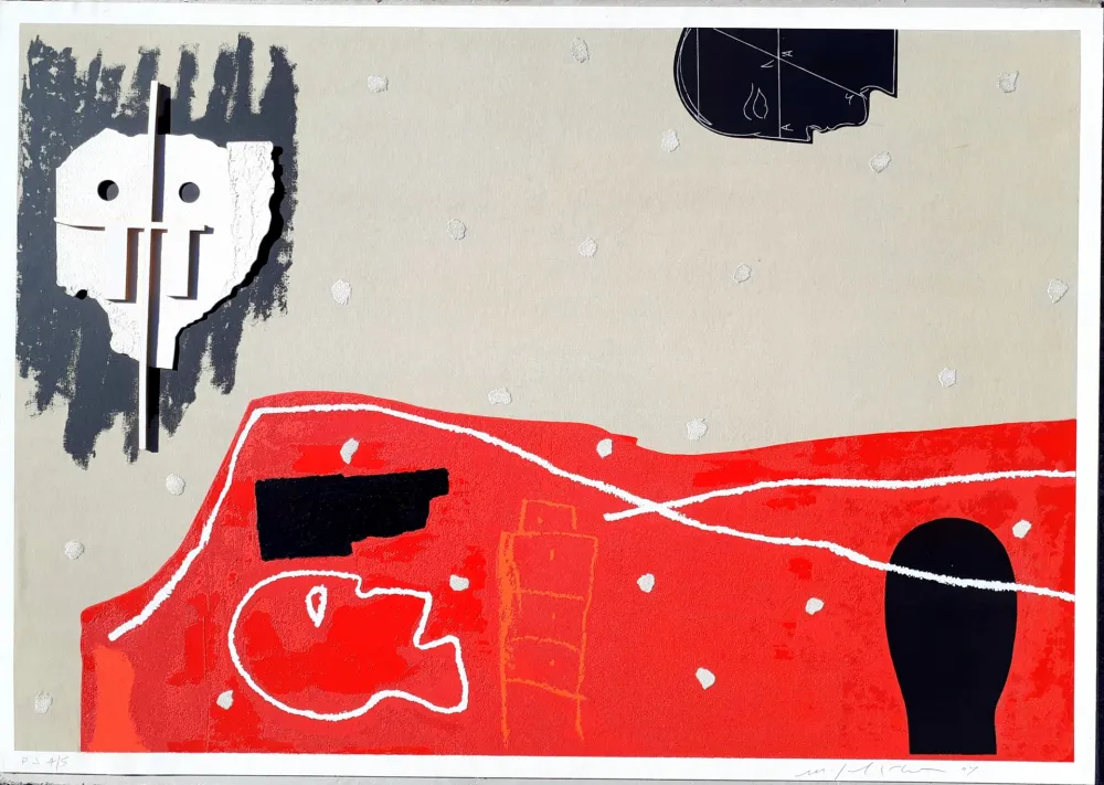 Zeefdruk Paladino - Sipario