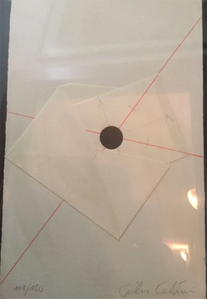 Zeefdruk Paolini - L'anello immaginario