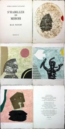 Geïllustreerd Boek Papart - G. Ribement Dessaigne : S 'HABILLER EN MIROIR (1977)