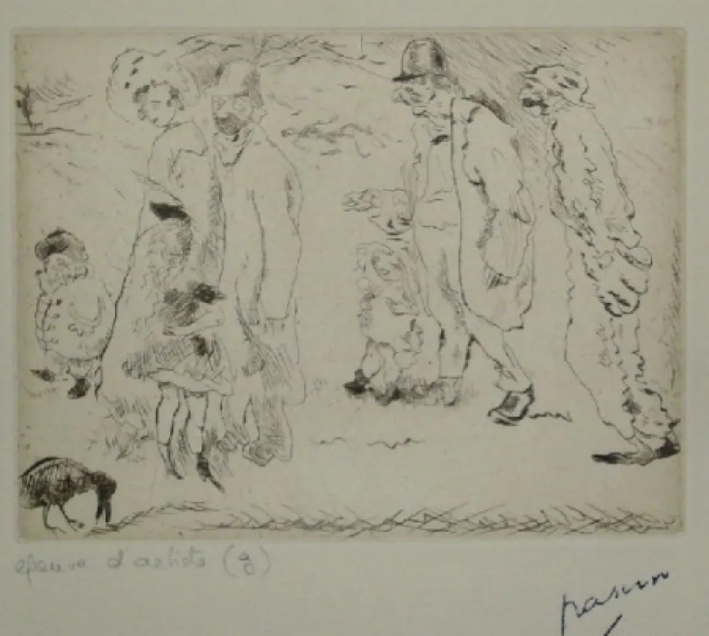 Droge Naald Pascin - Dans la rue