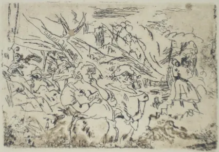 Droge Naald Pascin - En Floride