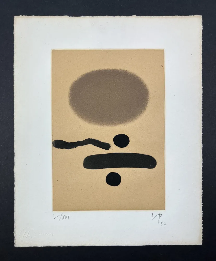 Ets En Aquatint Pasmore - Untitled