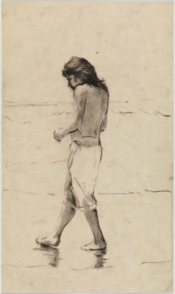 Droge Naald Paul P - Noia a la platja