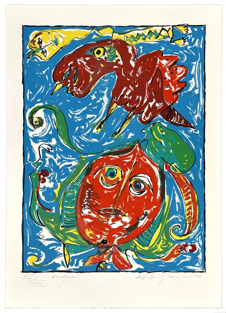 Lithografie Pedersen - Sans titre