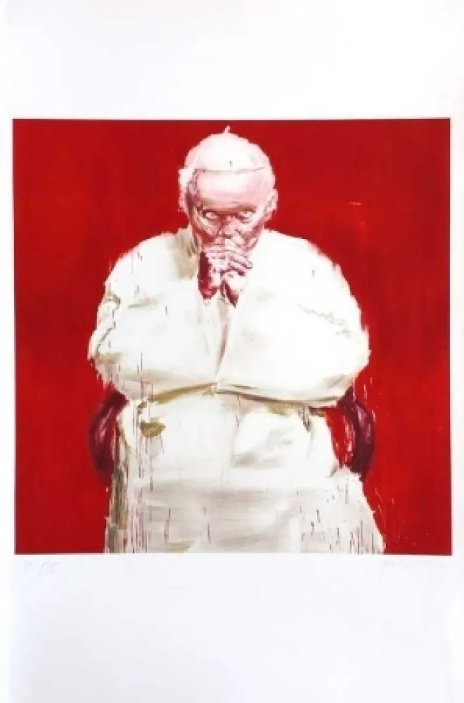 Lithografie Pei-Ming - Pape