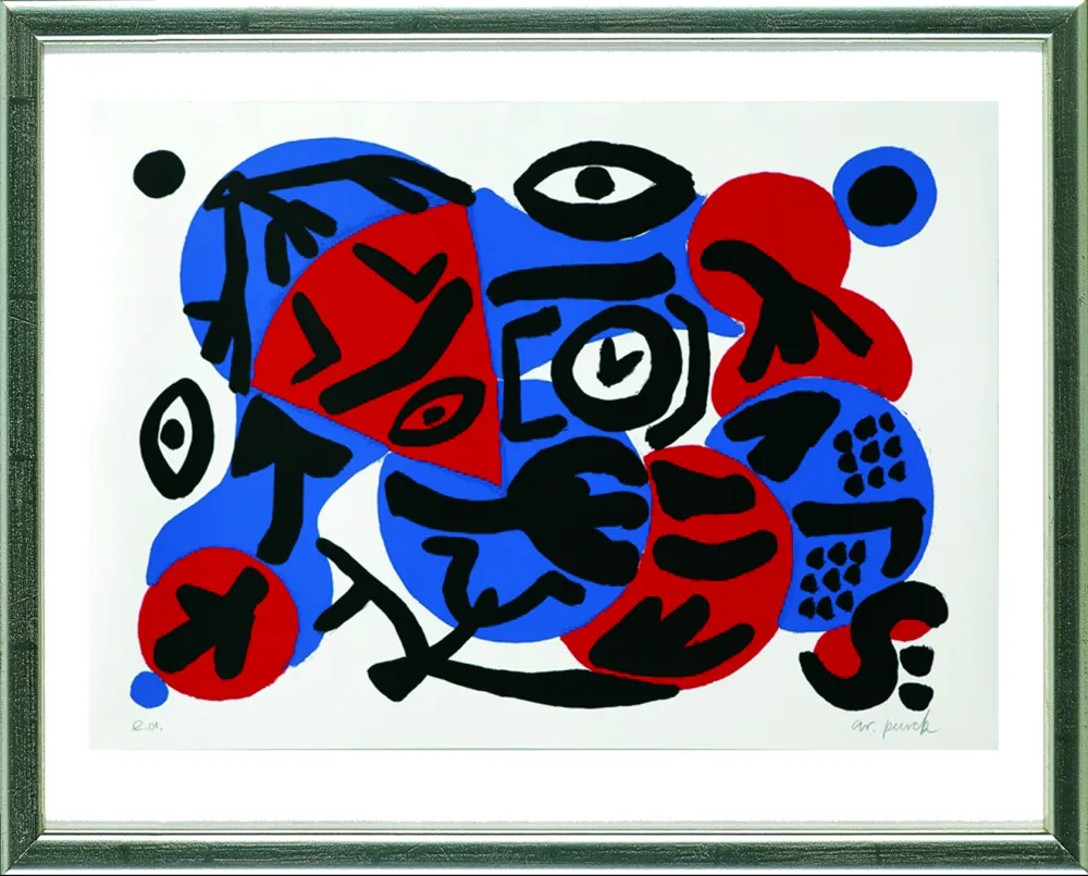 Zeefdruk Penck - O.T. (Perry Rhodan 4), 1996
