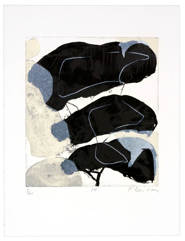 Lithografie Péneau - M