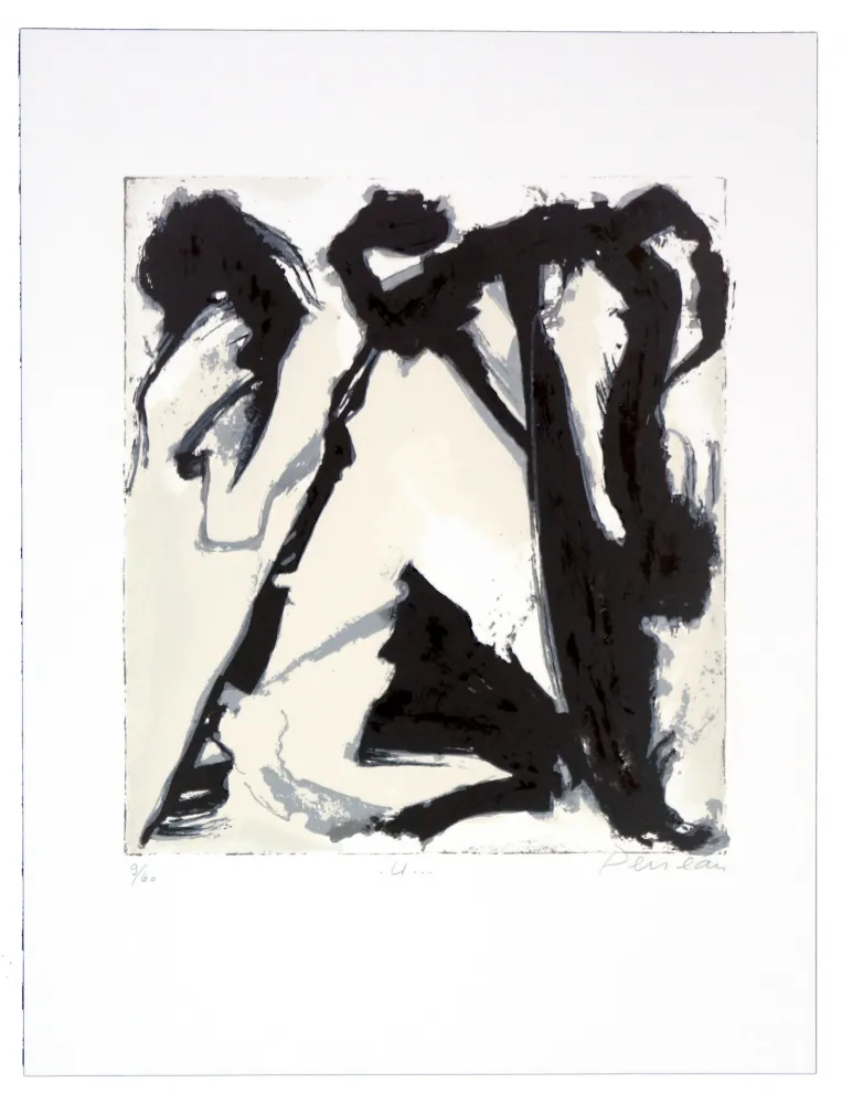 Lithografie Péneau - U