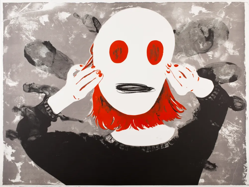 Lithografie Pétrovitch - Masque