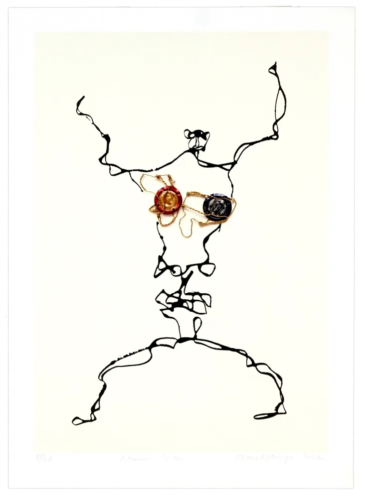 Lithografie Phillipe - Demi-dieu